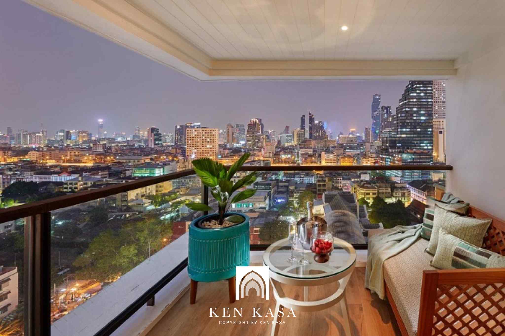 Hướng view của ph&ograve;ng suite trong kh&aacute;ch sạn 